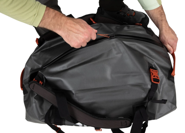Simms G3 Guide Z Duffel Bag Zipper